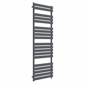 Juva 1800 x 600mm Sand Grey Flat Panel Simple Electric Heated Towel Rail