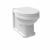 Abbey Traditional Back To Wall Toilet & Soft Close Seat