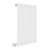 Karlstad 600 x 410mm White Horizontal Flat Panel Wifi Electric Radiator - 600W