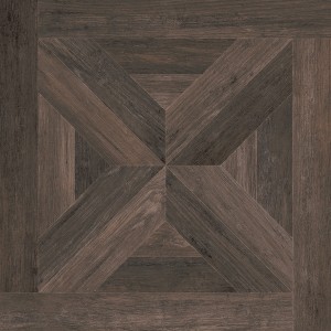 Pavilion Wenge Wood Effect Tiles 600x600x9.3mm - 1.44sqm - 4 - Box Qty