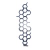 Terma Hex Designer Radiator 1700 x 573 - Denim