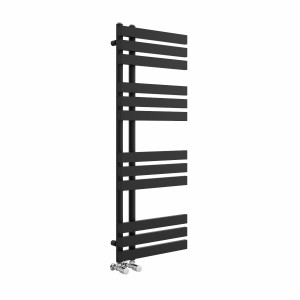 Koli 1200 x 450 Designer Towel Rail - Black