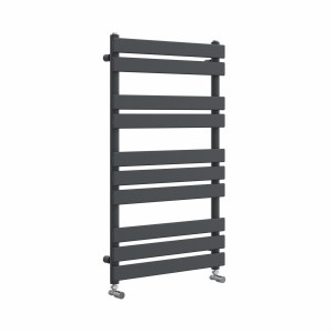 Juva 1000 x 600mm Sand Grey Flat Panel Heated Towel Rail