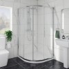 Ennerdale - 1000 x 1000mm Quadrant Shower Enclosure - Chrome
