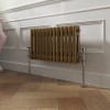 Bern 300 x 605mm Metallic Gold Double Horizontal Column Radiator