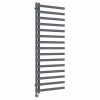 Kemi 1600 x 600mm Anthracite Thermostatic Touch Control Electric Heated Towel Rail