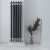 Carisa Dora 1800 x 490mm Light Grey Designer Steel Radiator