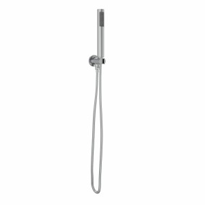 Thurso Round Shower Outlet, Hose & Head Chrome