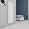 Carisa Chambord 1800 x 495mm White Designer Aluminium Radiator