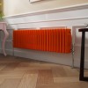 Bern 300 x 1190mm Bright Orange Triple Horizontal Column Radiator