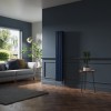 Lulea 1600 x 270mm Sapphire Blue Double Vertical Flat Panel Designer Radiator
