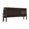 Bern 300 x 1010mm Traditional Black Copper Horizontal Four Column Radiator