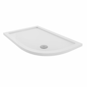 Essentials 1200 x 800mm Right Hand Offset Quadrant Stone