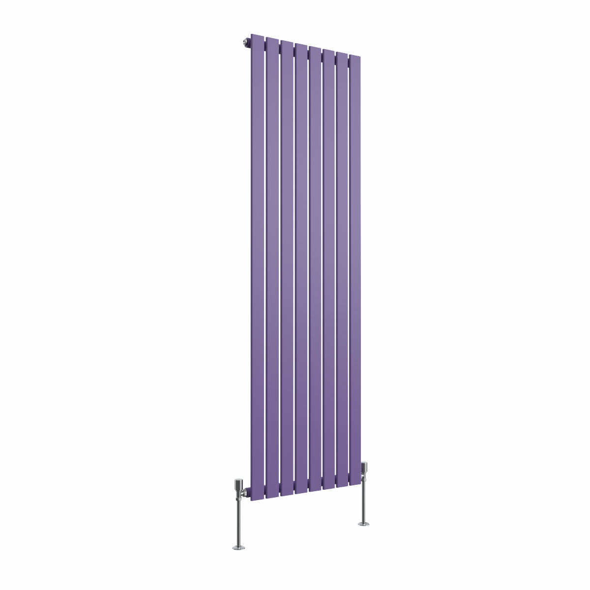 Karlstad 1800 x 546mm Elegant Purple Single Vertical Flat Panel Designer Radiator
