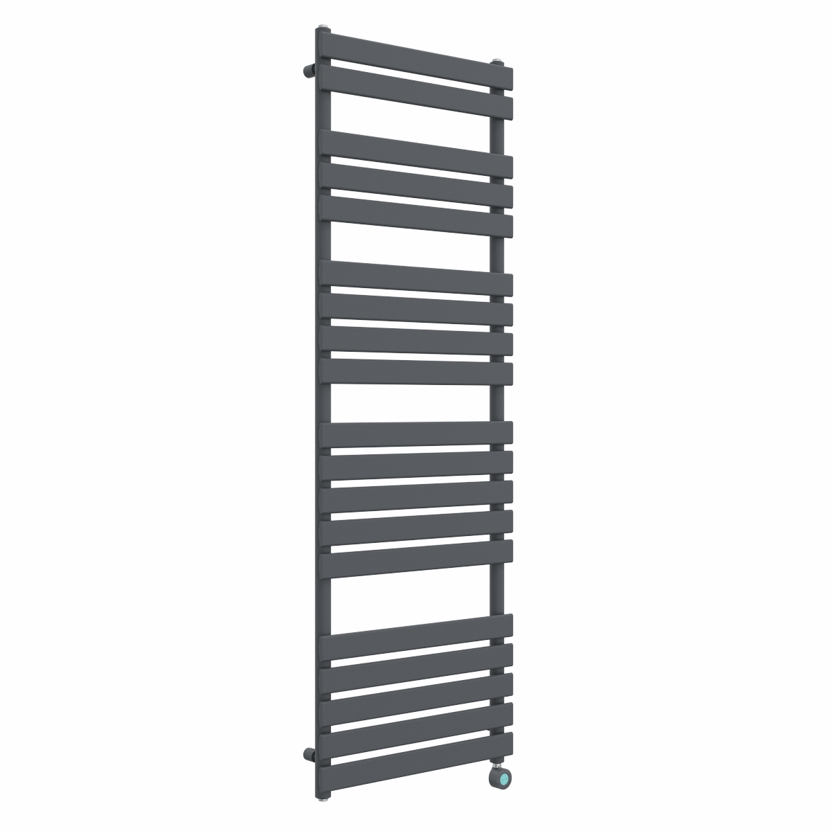 Juva 1800 x 600mm Sand Grey Flat Panel Thermostatic Touch Control Wifi Electric Heated Towel Rail