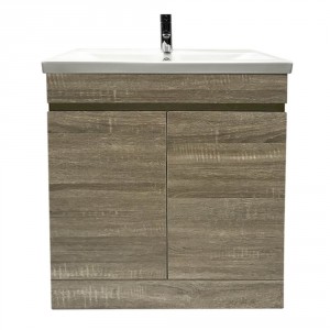 800mm Grey Oak Vanity Unit and Basin