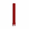 Bern 1500 x 200mm Traditional Signal Red Vertical Four Column Radiator