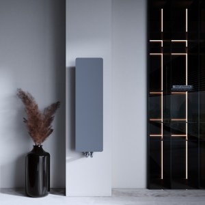 Carisa Croydon 990 x 290mm Light Grey Designer Steel Radiator