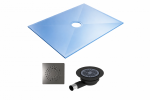 Imperio 1200mm x 900mm Wetroom Shower Tray - Includes Waste & Waterproofing Kit