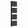 Kristiansund 1800 x 500mm Black Thermostatic Touch Control Wifi Electric Heated Towel Rail
