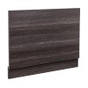 Calm Grey 750mm Wooden Bath End Panel