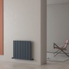 Carisa Nemo 600 x 660mm Anthracite Designer Aluminium Radiator