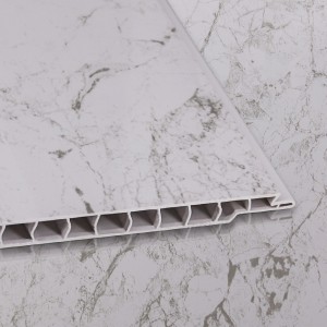 Murar - 1000x2400x10mm PVC Panel Pack of 2 - Gloss White Marble