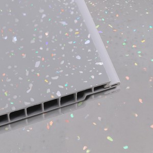 Murar - 1000x2400x10mm PVC Panel Pack of 2 - Gloss Grey Sparkle