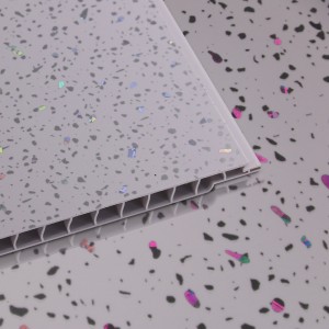 Murar - 1000x2400x10mm PVC Panel Pack of 1 - Gloss White Sparkle
