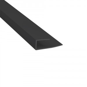 Murar - 5mm PVC End Cap Trim  - Black