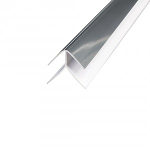 Murar - 5mm PVC External Corner Trim  - Silver