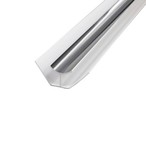 Murar - 5mm PVC Internal Corner Trim  - Silver