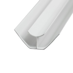 Murar - 5mm PVC Internal Corner Trim  - White