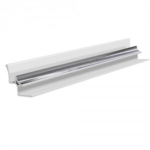 Murar - 10mm PVC Panel Profile Internal Corner - Silver