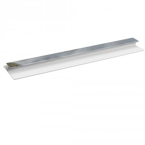 Murar - 10mm PVC Panel Profile Mid Joint - Silver