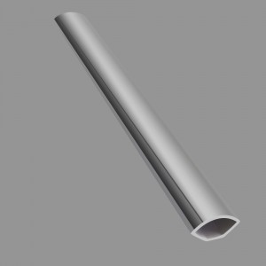 Murar - 20mm PVC Quadrant Trim  - Silver