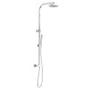 Aquariss Yosemite - Exposed Thermostatic Shower Set With Round Head - Chrome
