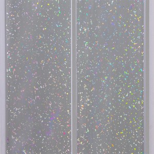 Murar - 200x2600x5mm PVC Ceiling & Wall Panel - Gloss Grey Sparkle