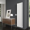 Carisa Boreas B 1800 x 462mm White Designer Aluminium Electric Radiator