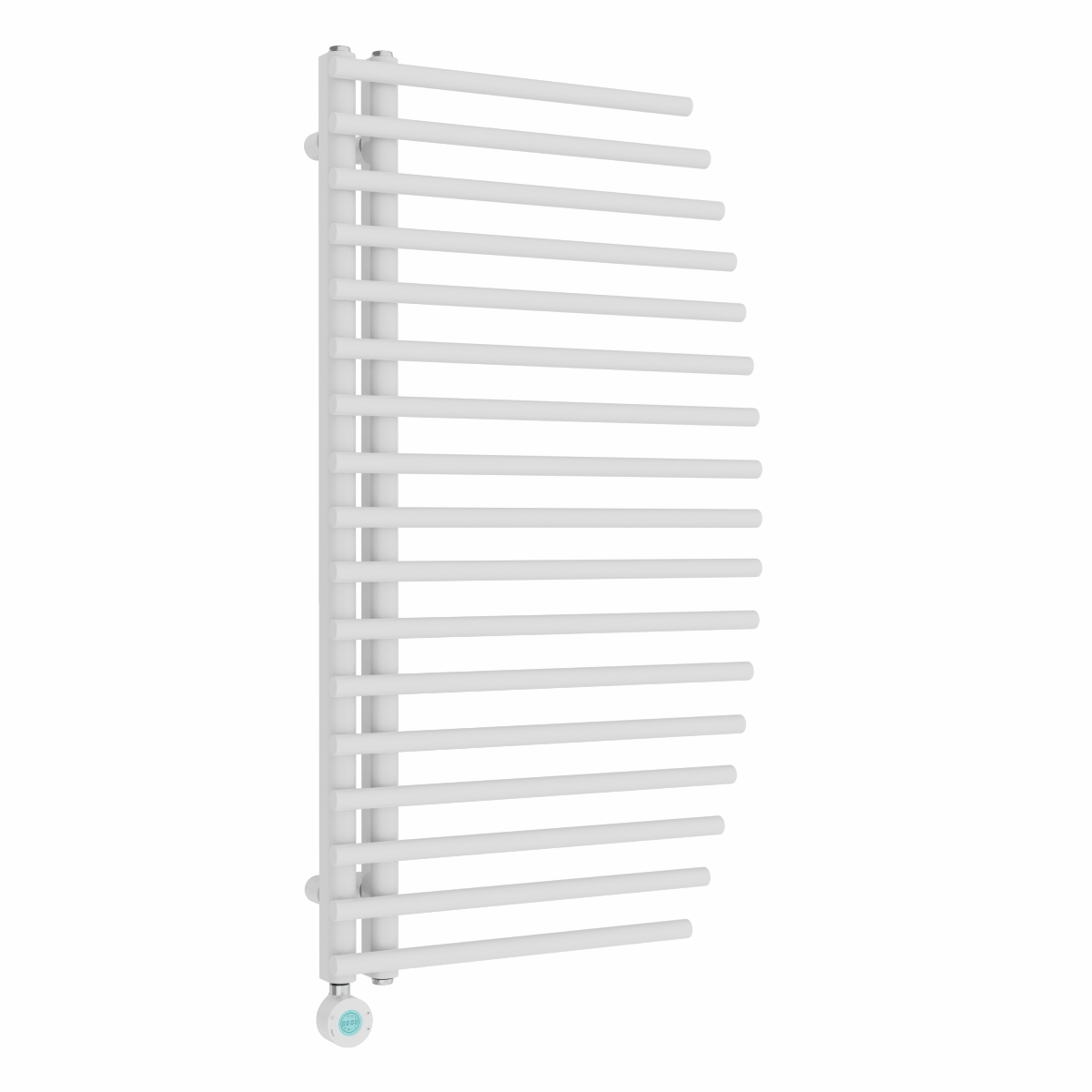 Sigla 1000 x 550mm White Thermostatic Touch Control Electric Heated Towel Rail
