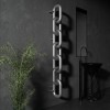 Carisa Link 1835 x 240mm Satin Polished Designer Stainless Steel Radiator