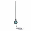 Tenby Round Button Screen Thermostatic Heating Element Anthracite