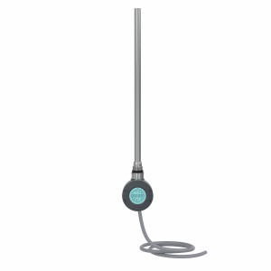 Tenby Round Button Screen Thermostatic Heating Element Anthracite