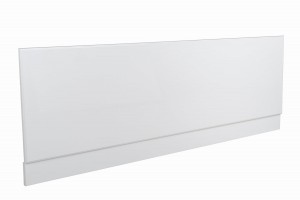 Calm White 1700mm Wooden Bath Front Panel