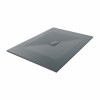 Terra - 1400x1000mm  Slate Effect Rectangle Shower Tray Anthracite