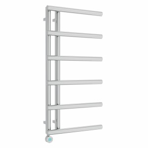 Alesund 988 x 500mm Chrome Thermostatic Touch Control Electric Heated Towel Rail
