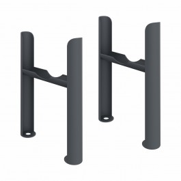 Bern Traditional Four Column Radiator Feet - Anthracite