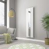 Norden 1800 x 500mm White Mirror Double Panel Vertical Designer Radiator