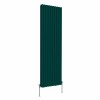 Norden 1800 x 591mm Blue Green Double Oval Column Vertical Designer Radiator