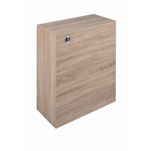 Peace Light Oak 600mm Back to Wall Unit And Cistern